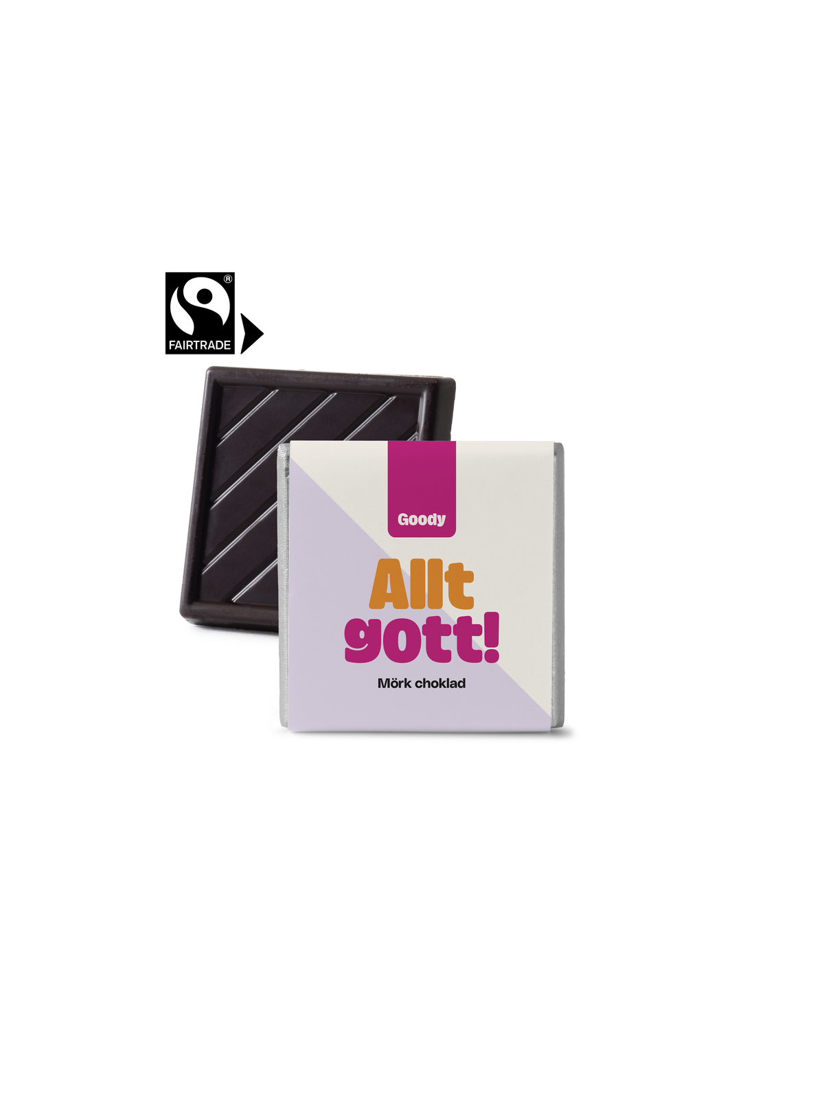 Chokladkvadrater 5g Eko & Fairtrade Quick