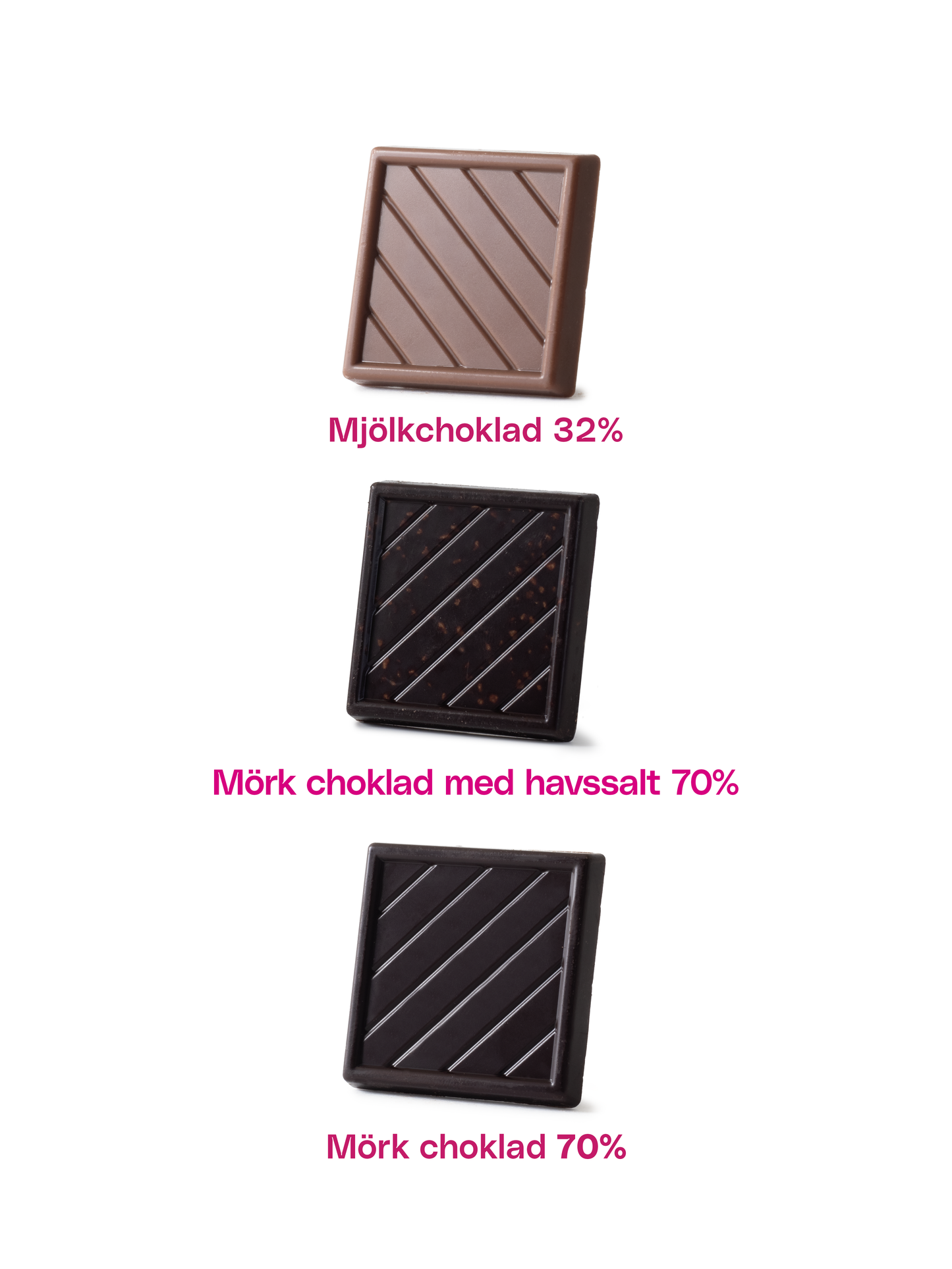 Chokladkvadrater 5g Quick