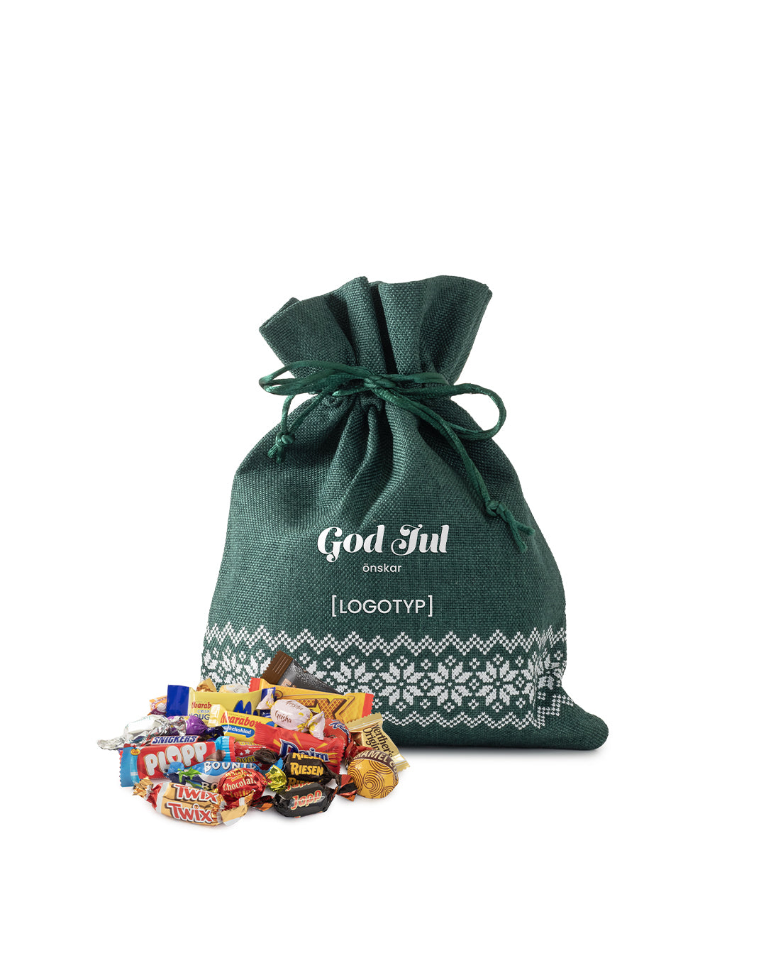 Julsäck Grön Mellan