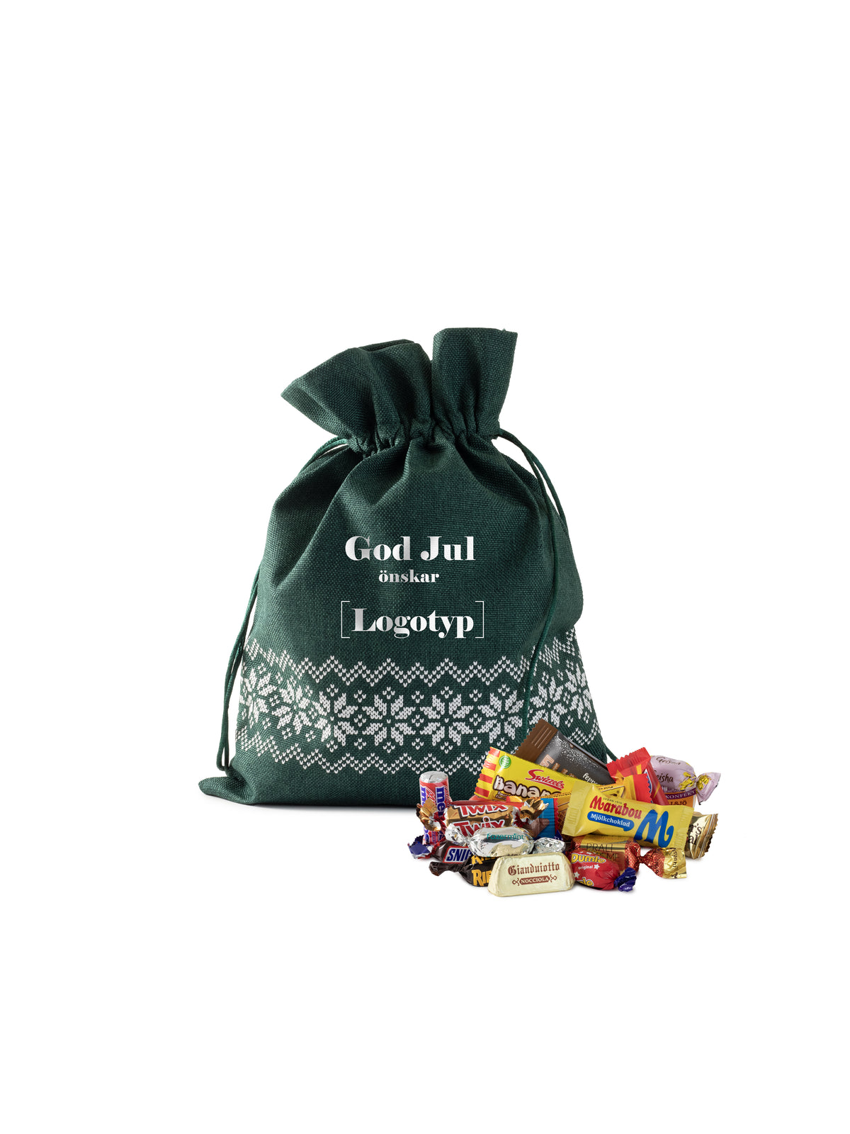 Julsäck Grön Mellan