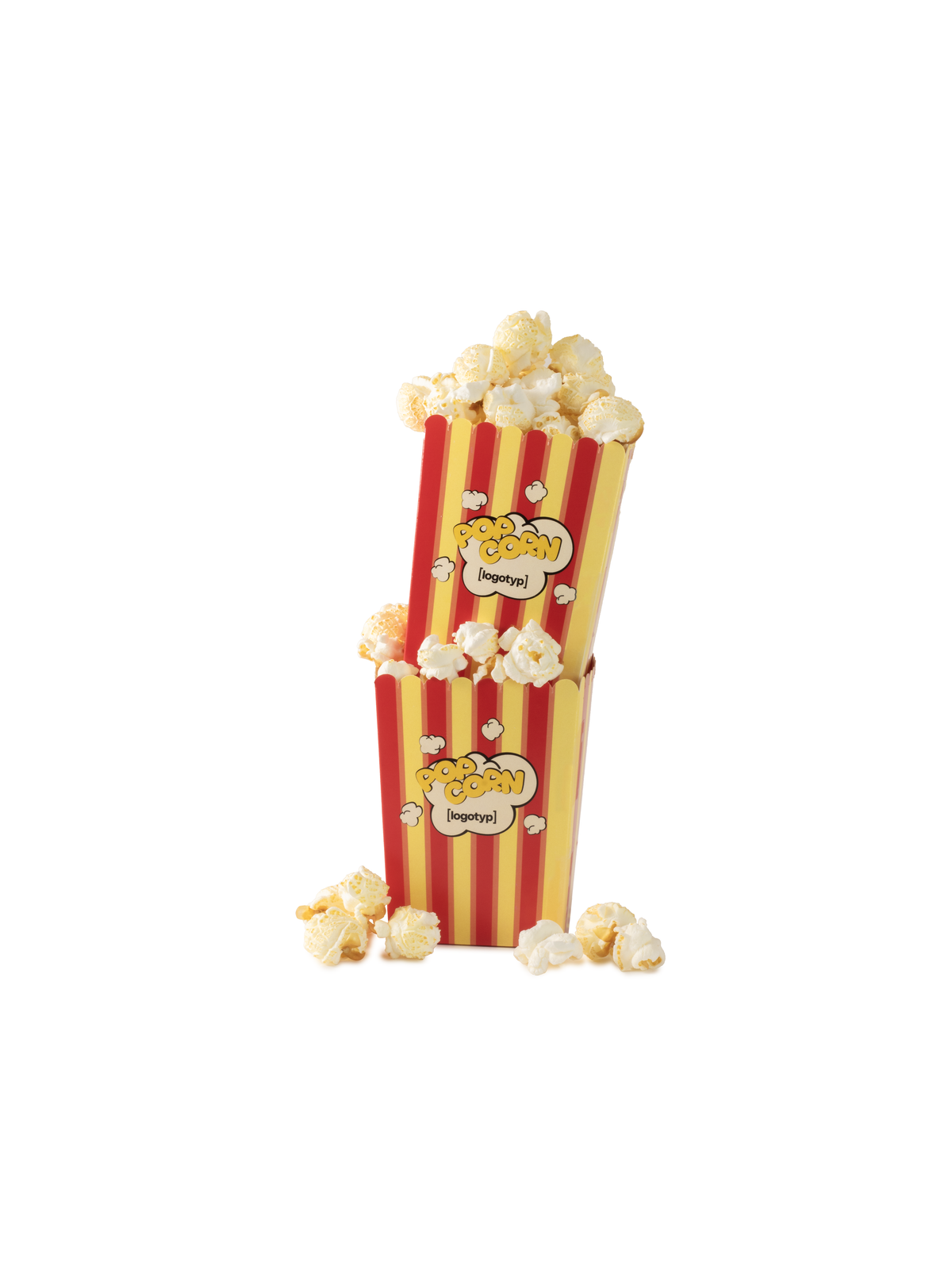 Popcornbägare - Tomma/Plano