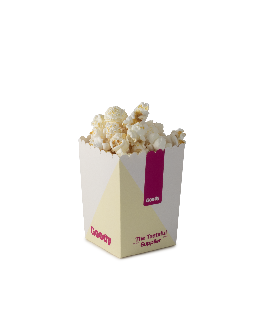Popcornbägare liten - Tom/Plano