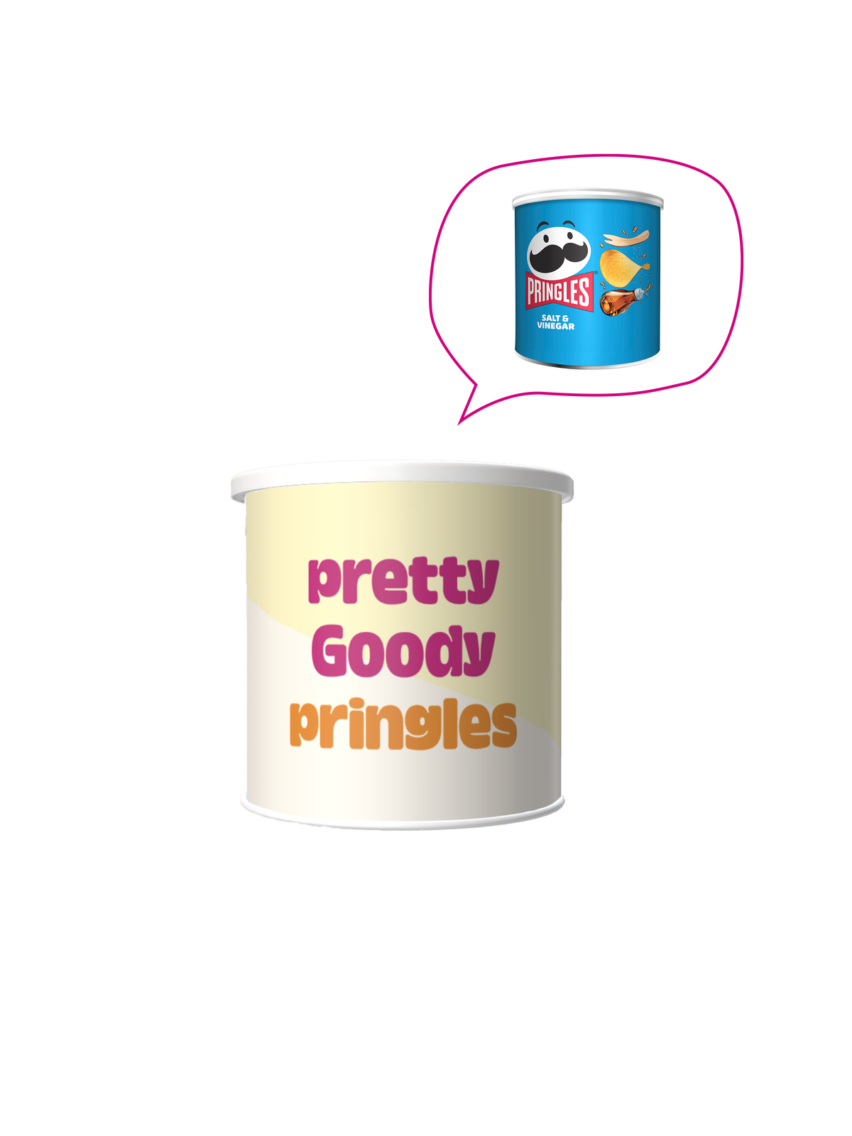 Pringles Salt & Vinegar 40g