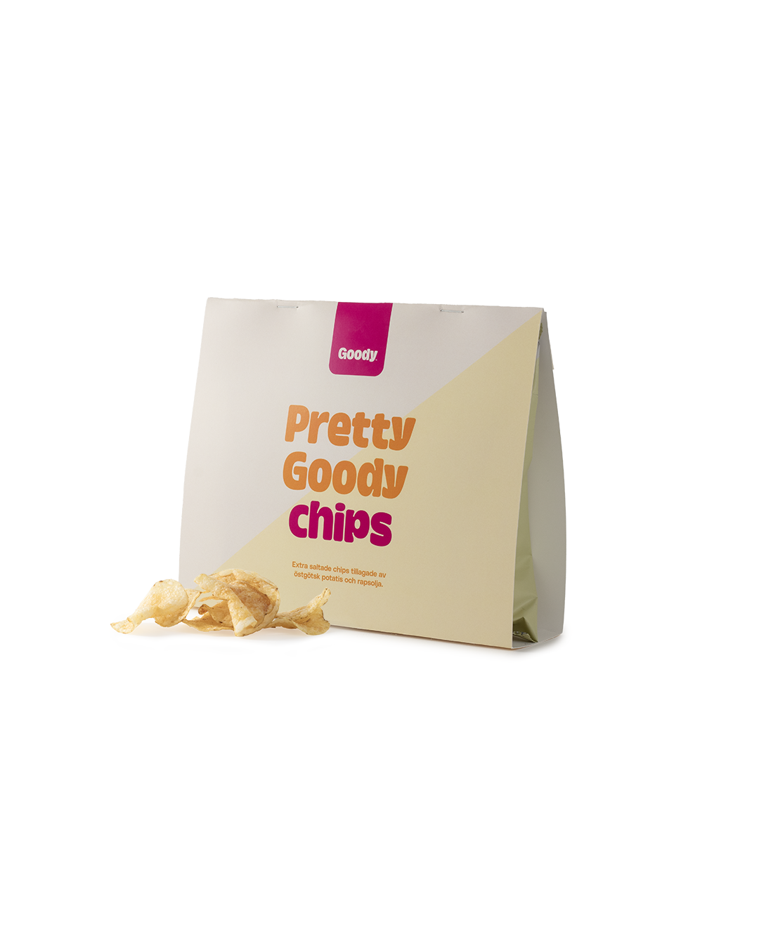 Skedevi chipspåse med sleeve 45g