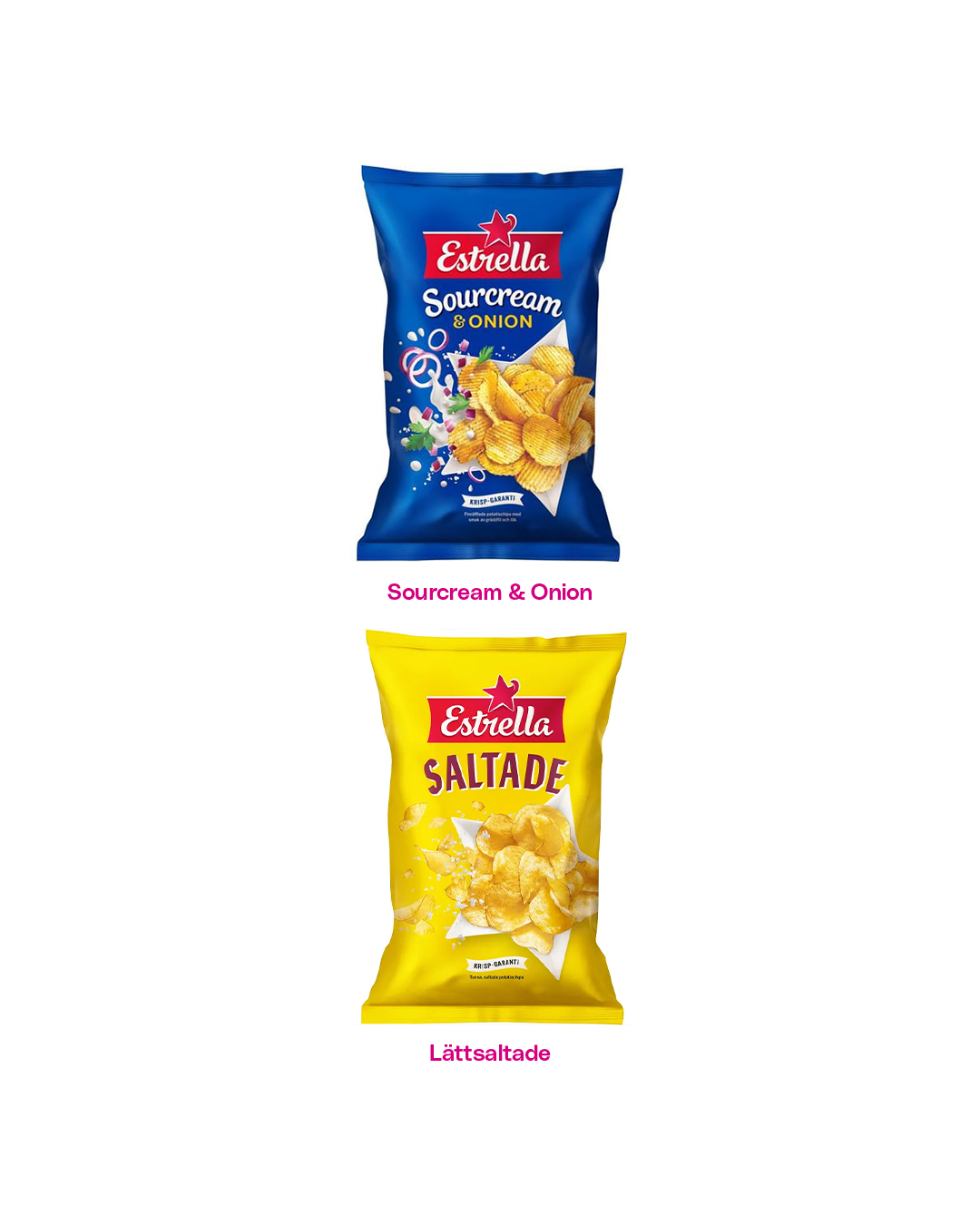 Chipspåse med sleeve 40g
