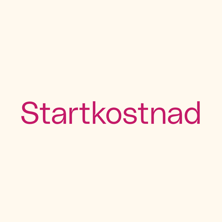 Startkostnad